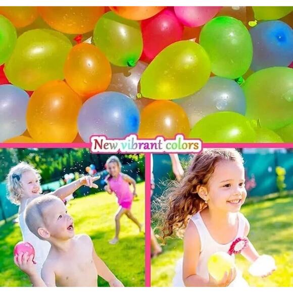 New: 999 quick fill water balloons w hose adaptors; quick fill balloons; summer - Picture 5 of 6